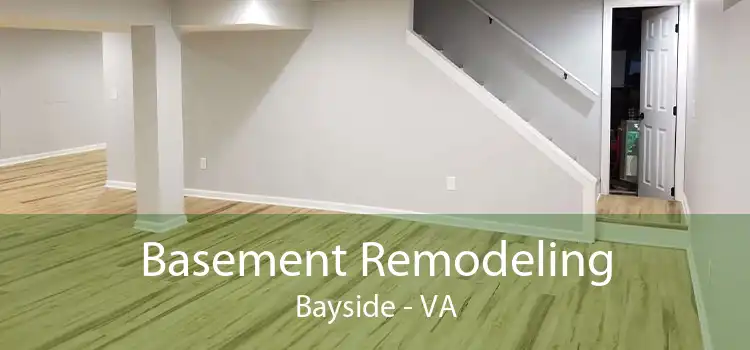 Basement Remodeling Bayside - VA