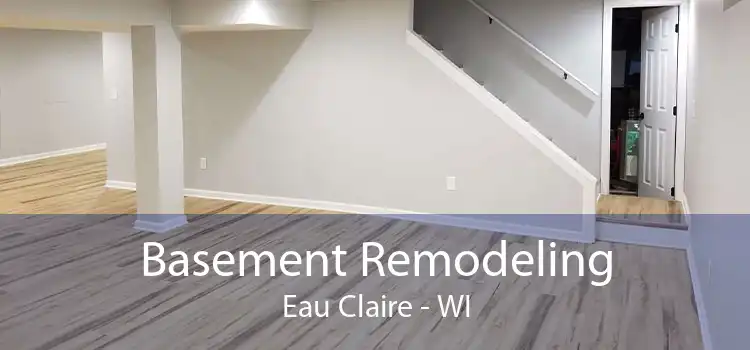 Basement Remodeling Eau Claire - WI