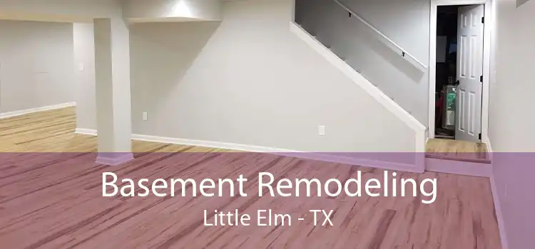 Basement Remodeling Little Elm - TX
