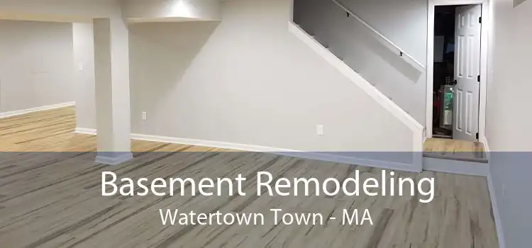 Basement Remodeling Watertown Town - MA