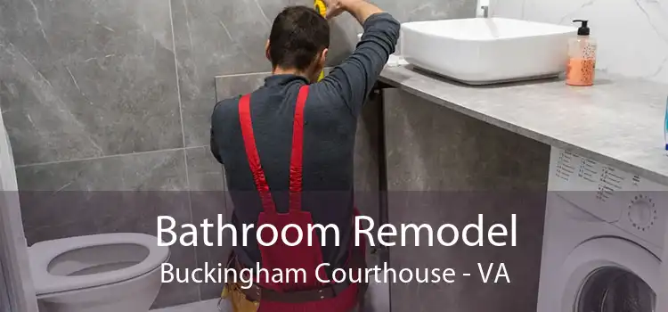 Bathroom Remodel Buckingham Courthouse - VA