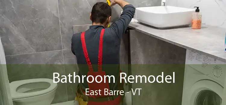 Bathroom Remodel East Barre - VT