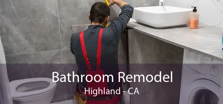 Bathroom Remodel Highland - CA