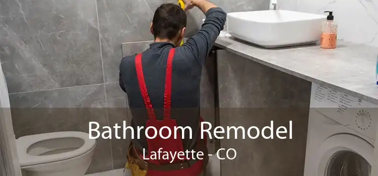 Bathroom Remodel Lafayette - CO