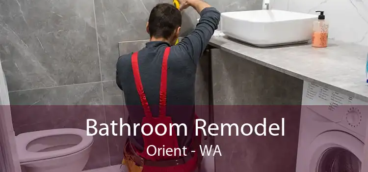 Bathroom Remodel Orient - WA