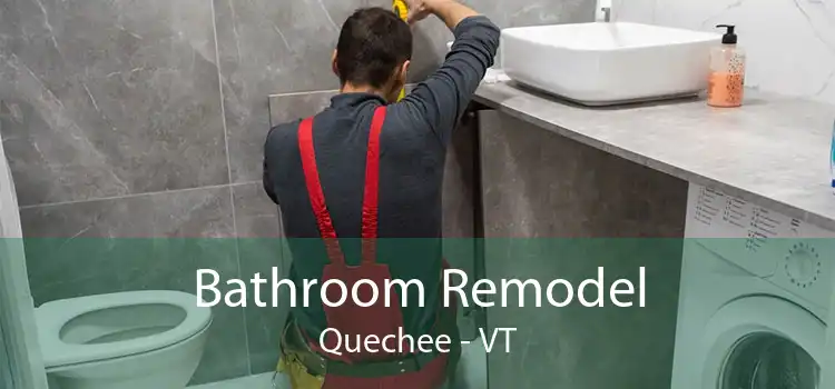 Bathroom Remodel Quechee - VT