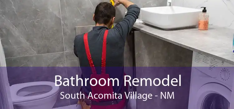 Bathroom Remodel South Acomita Village - NM