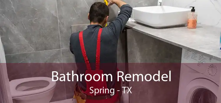 Bathroom Remodel Spring - TX