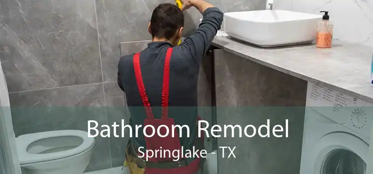 Bathroom Remodel Springlake - TX
