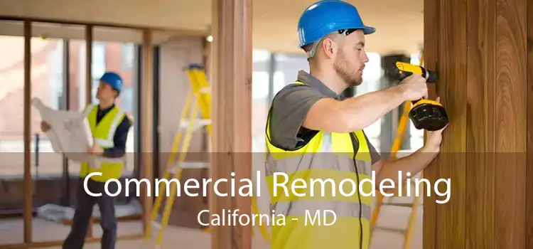 Commercial Remodeling California - MD