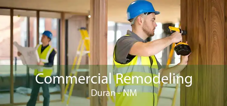 Commercial Remodeling Duran - NM