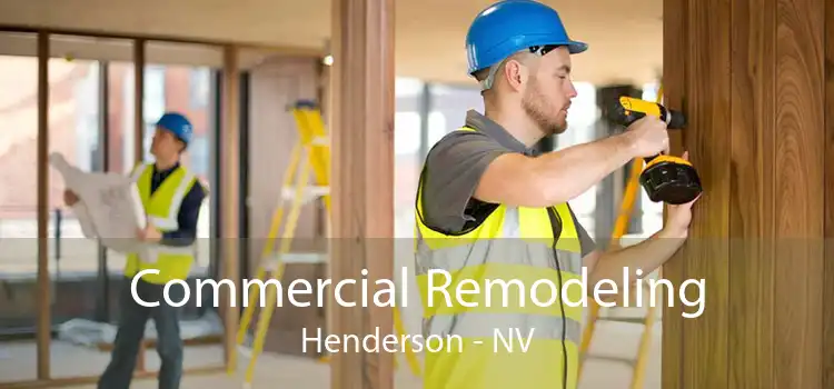 Commercial Remodeling Henderson - NV