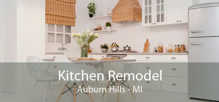 Kitchen Remodel Auburn Hills - MI