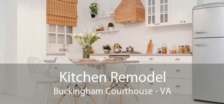 Kitchen Remodel Buckingham Courthouse - VA