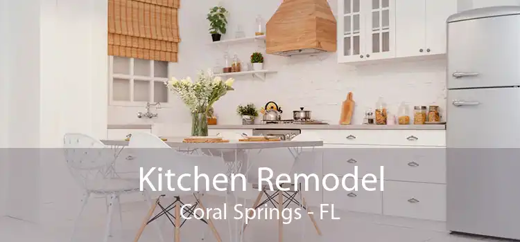 Kitchen Remodel Coral Springs - FL