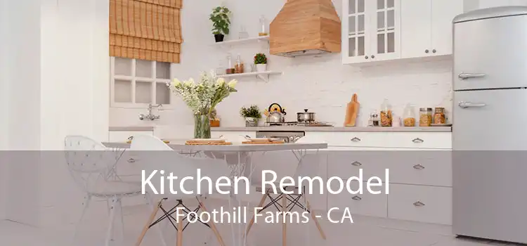 Kitchen Remodel Foothill Farms - CA
