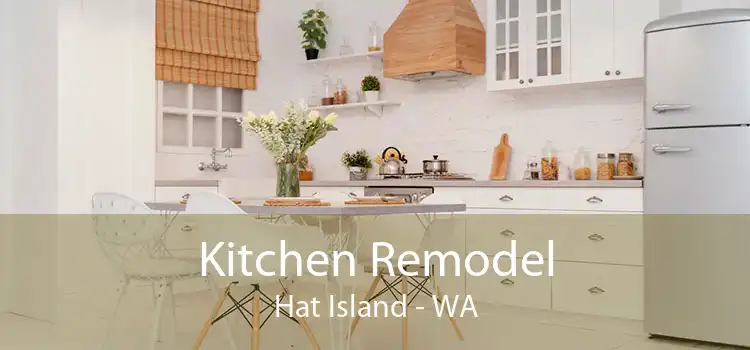 Kitchen Remodel Hat Island - WA