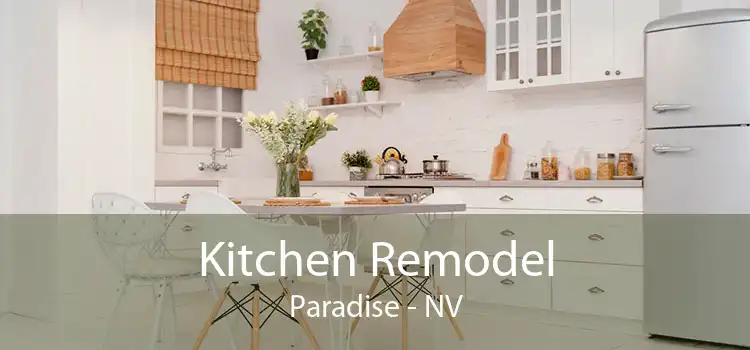 Kitchen Remodel Paradise - NV