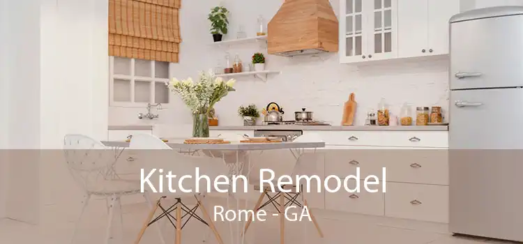Kitchen Remodel Rome - GA