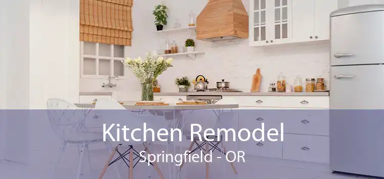 Kitchen Remodel Springfield - OR