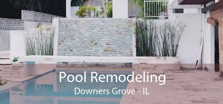 Pool Remodeling Downers Grove - IL