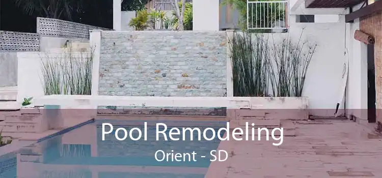 Pool Remodeling Orient - SD