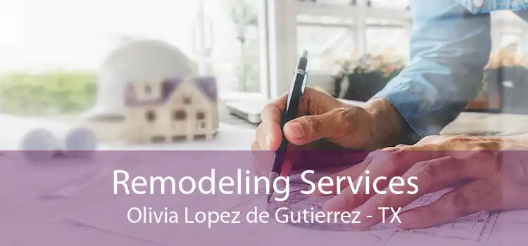 Remodeling Services Olivia Lopez de Gutierrez - TX