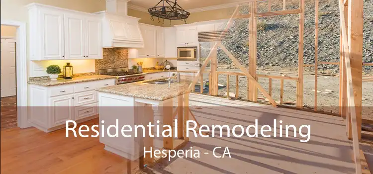 Residential Remodeling Hesperia - CA