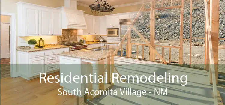 Residential Remodeling South Acomita Village - NM
